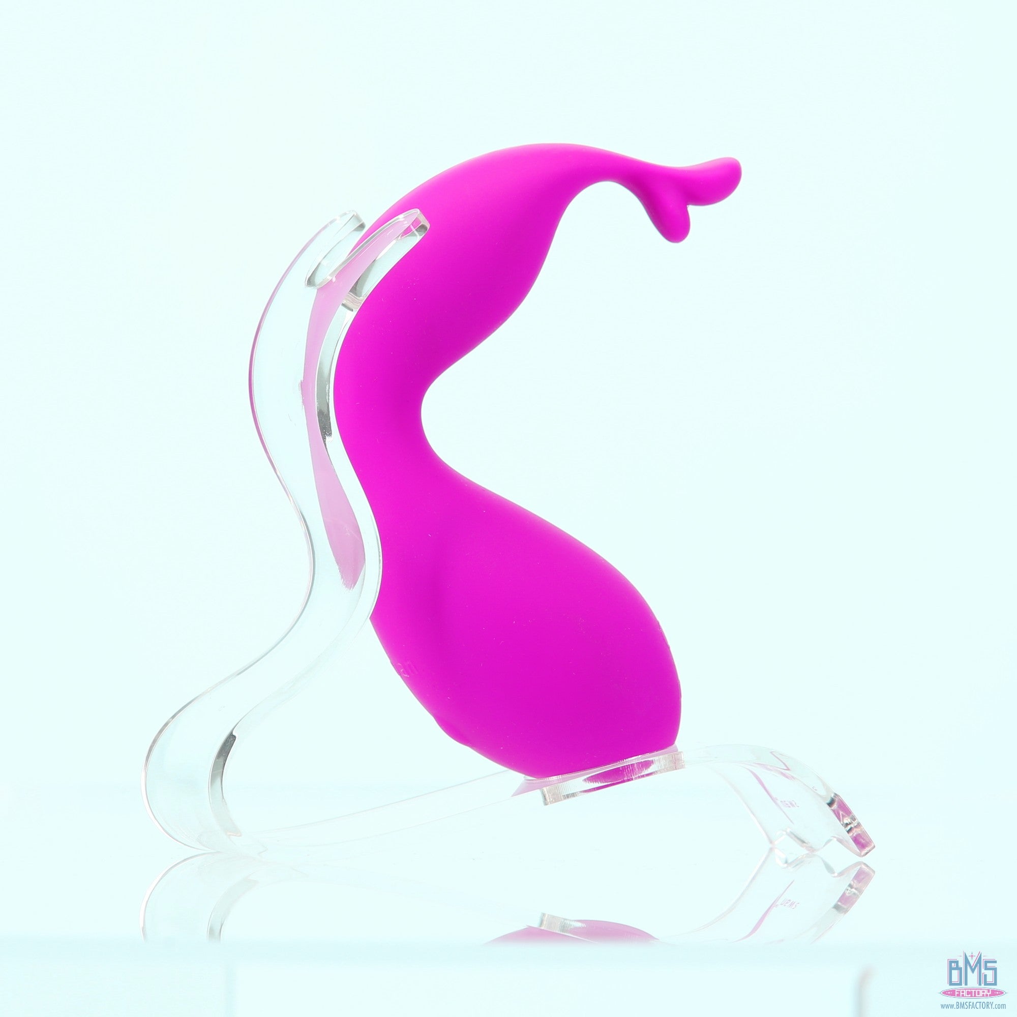 Swan - Kiss - Squeeze Control Clitoral Stimulator - Rechargeable - Pink