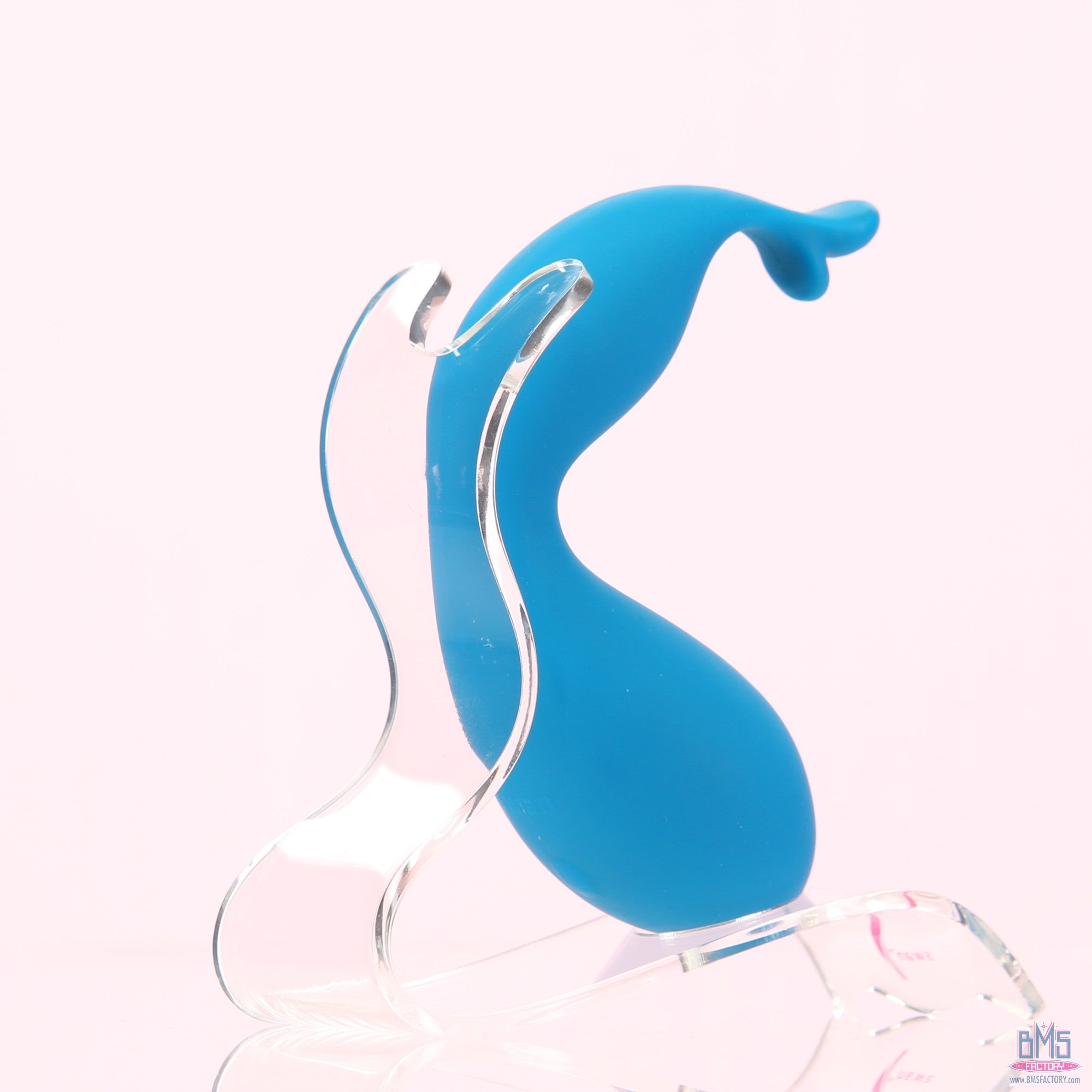 Swan - Kiss - Squeeze Control Clitoral Stimulator - Rechargeable - Teal