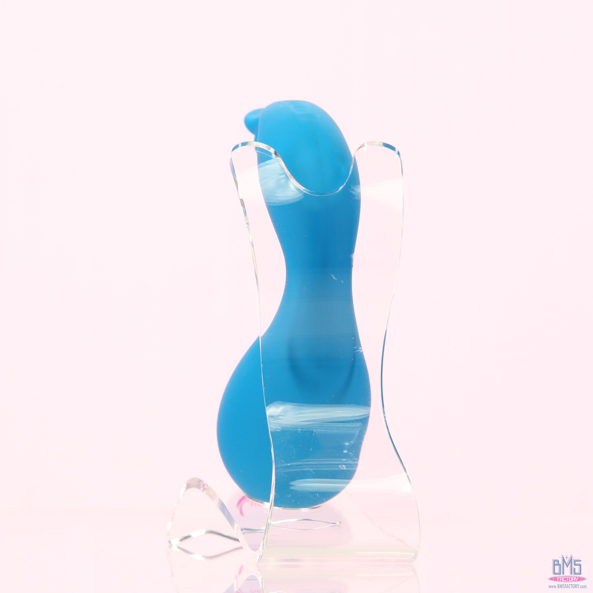 Swan - Kiss - Squeeze Control Clitoral Stimulator - Rechargeable - Teal