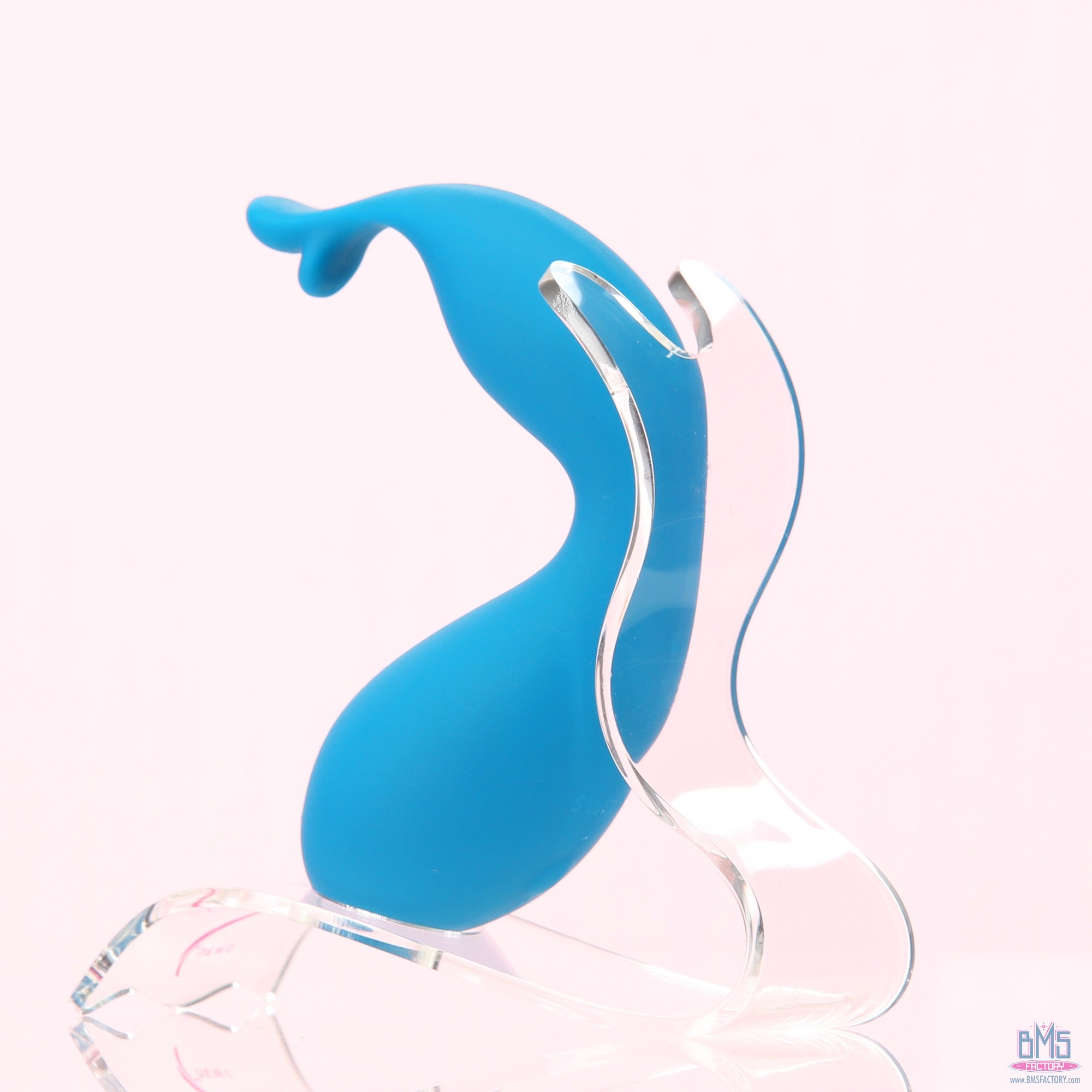 Swan - Kiss - Squeeze Control Clitoral Stimulator - Rechargeable - Teal