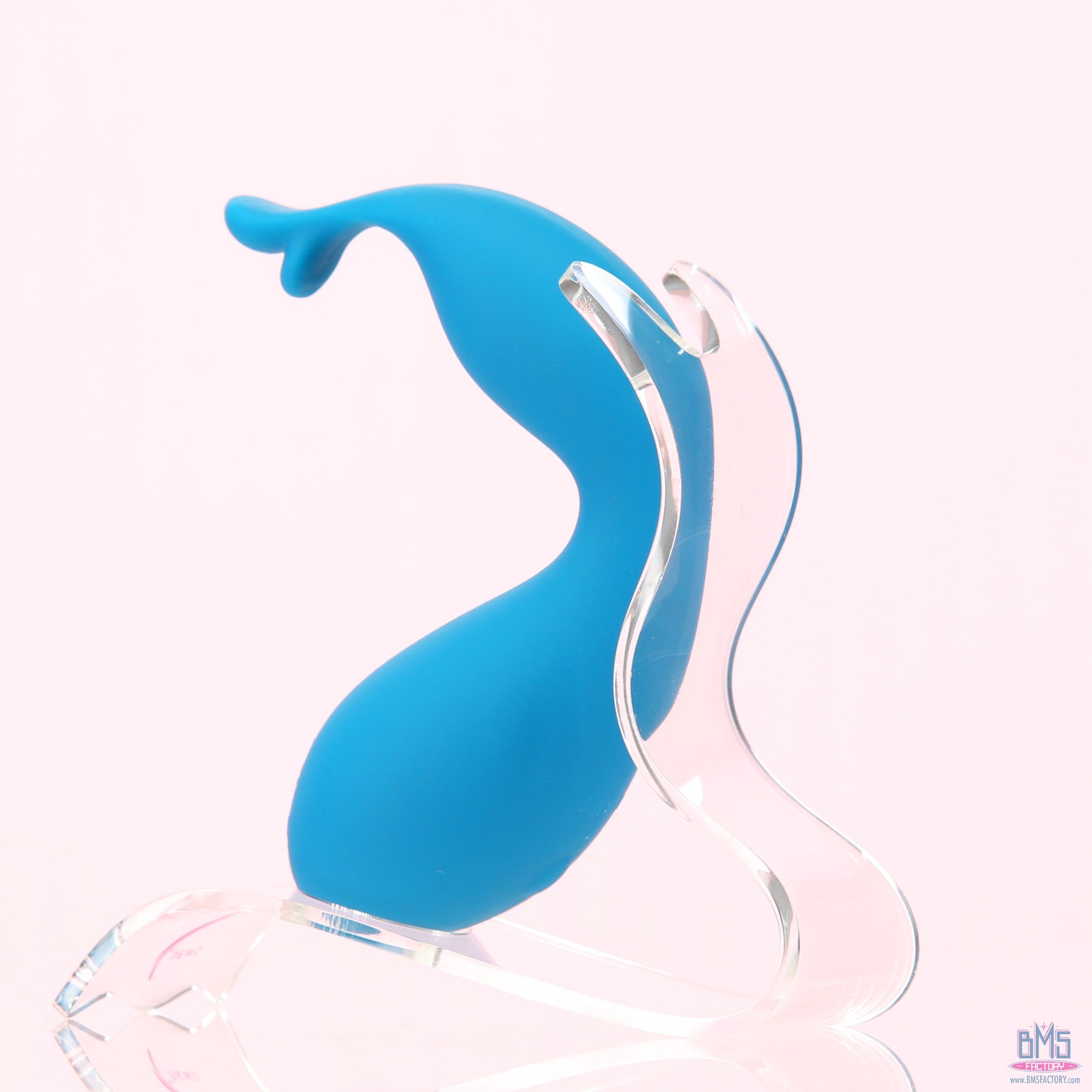 Swan - Kiss - Squeeze Control Clitoral Stimulator - Rechargeable - Teal