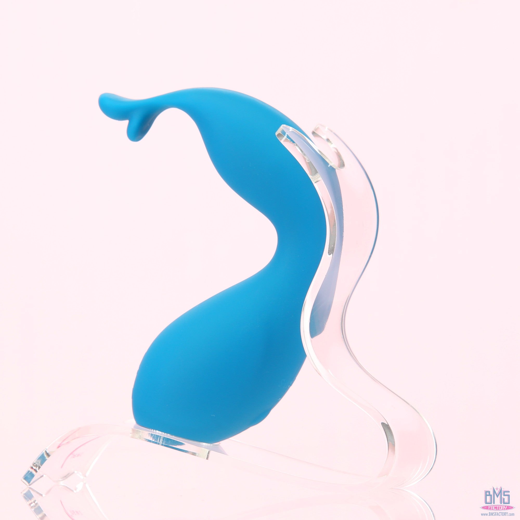 Swan - Kiss - Squeeze Control Clitoral Stimulator - Rechargeable - Teal