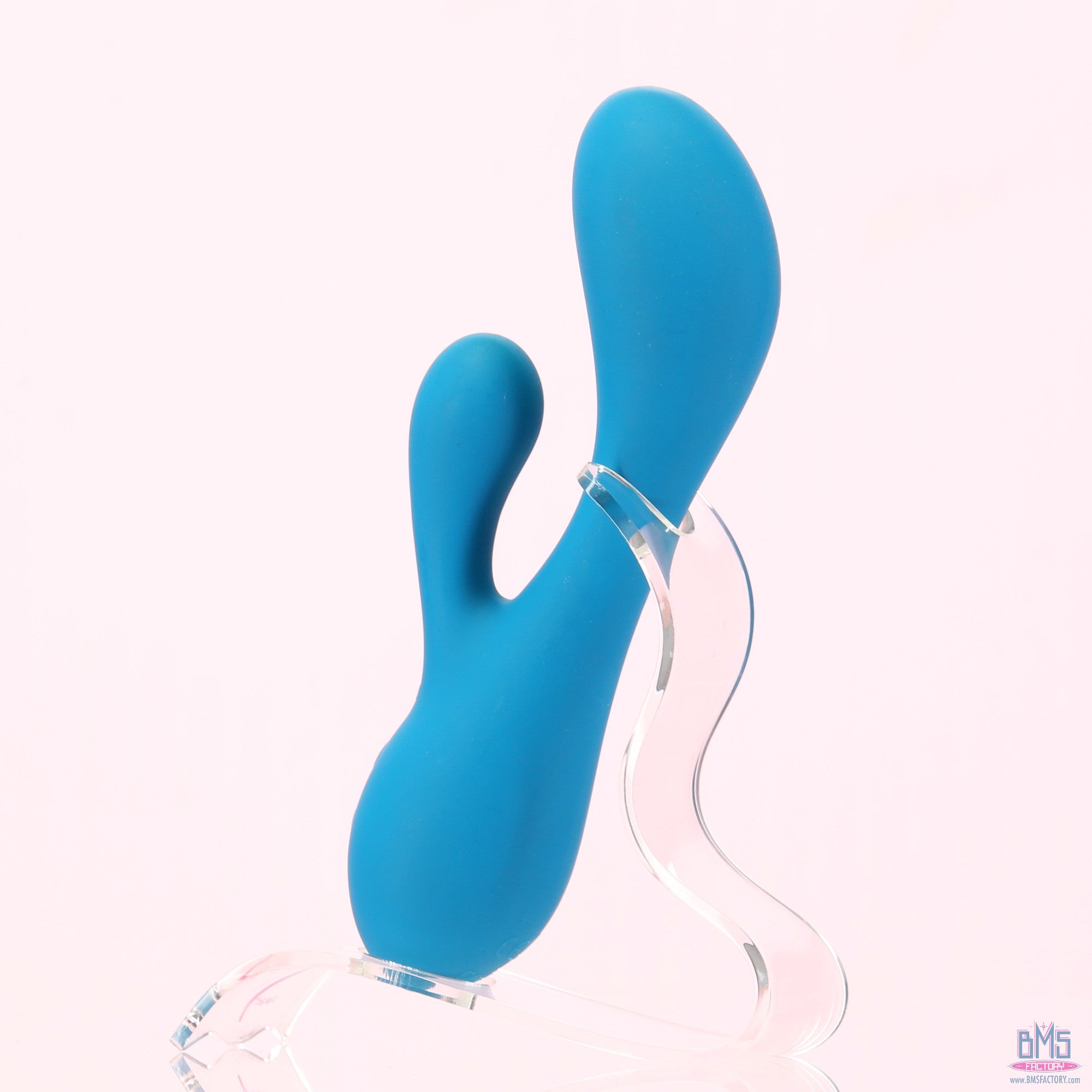 Swan - Hug - Squeeze Control Dual Vibrator - Rechargeable - Teal