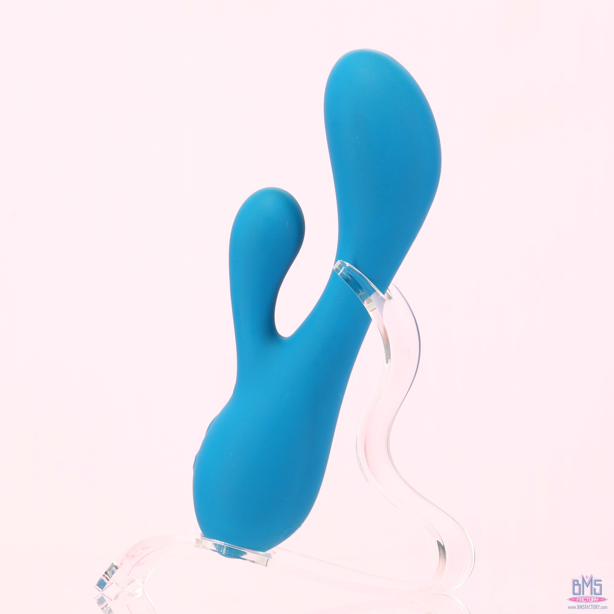 Swan - Hug - Squeeze Control Dual Vibrator - Rechargeable - Teal
