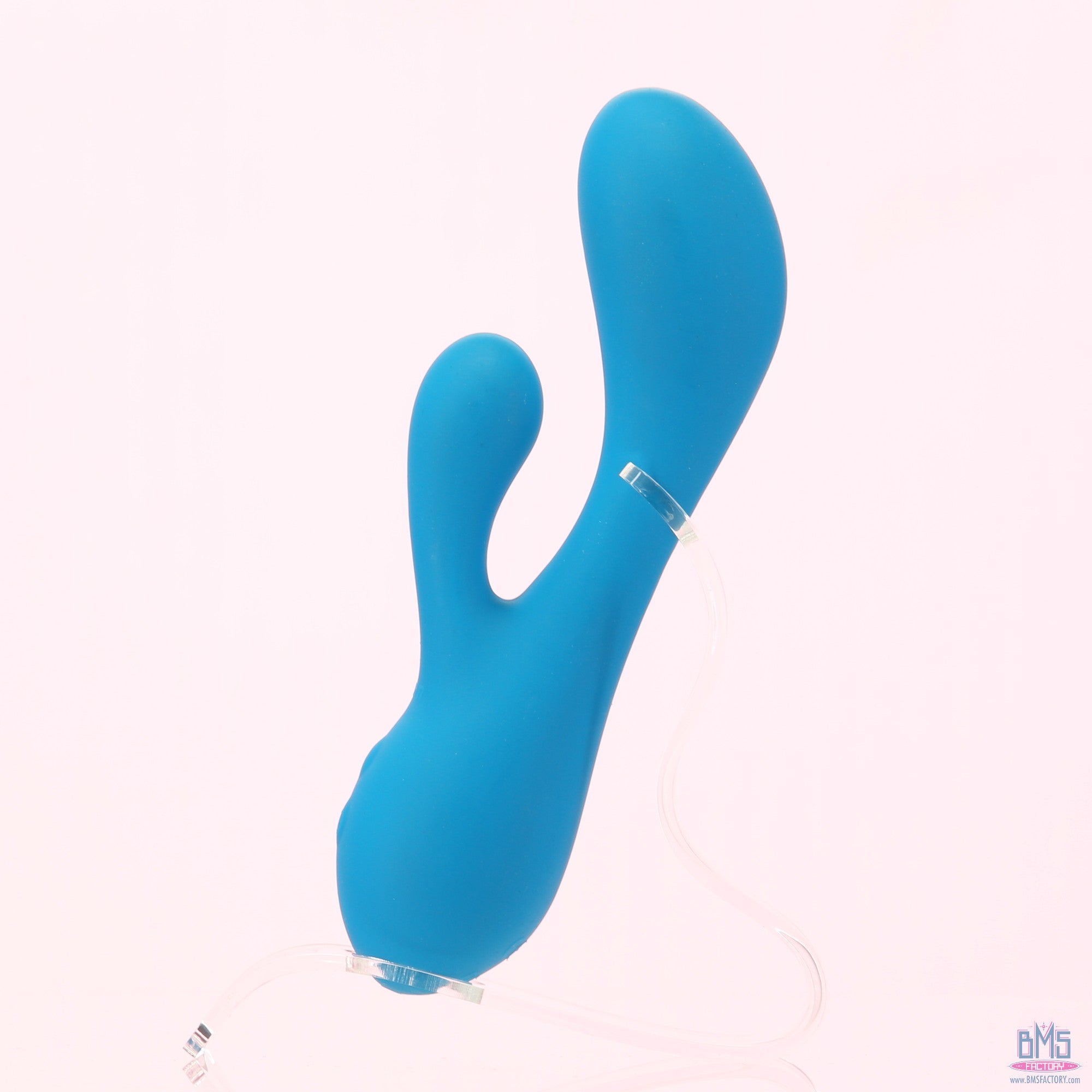 Swan - Hug - Squeeze Control Dual Vibrator - Rechargeable - Teal