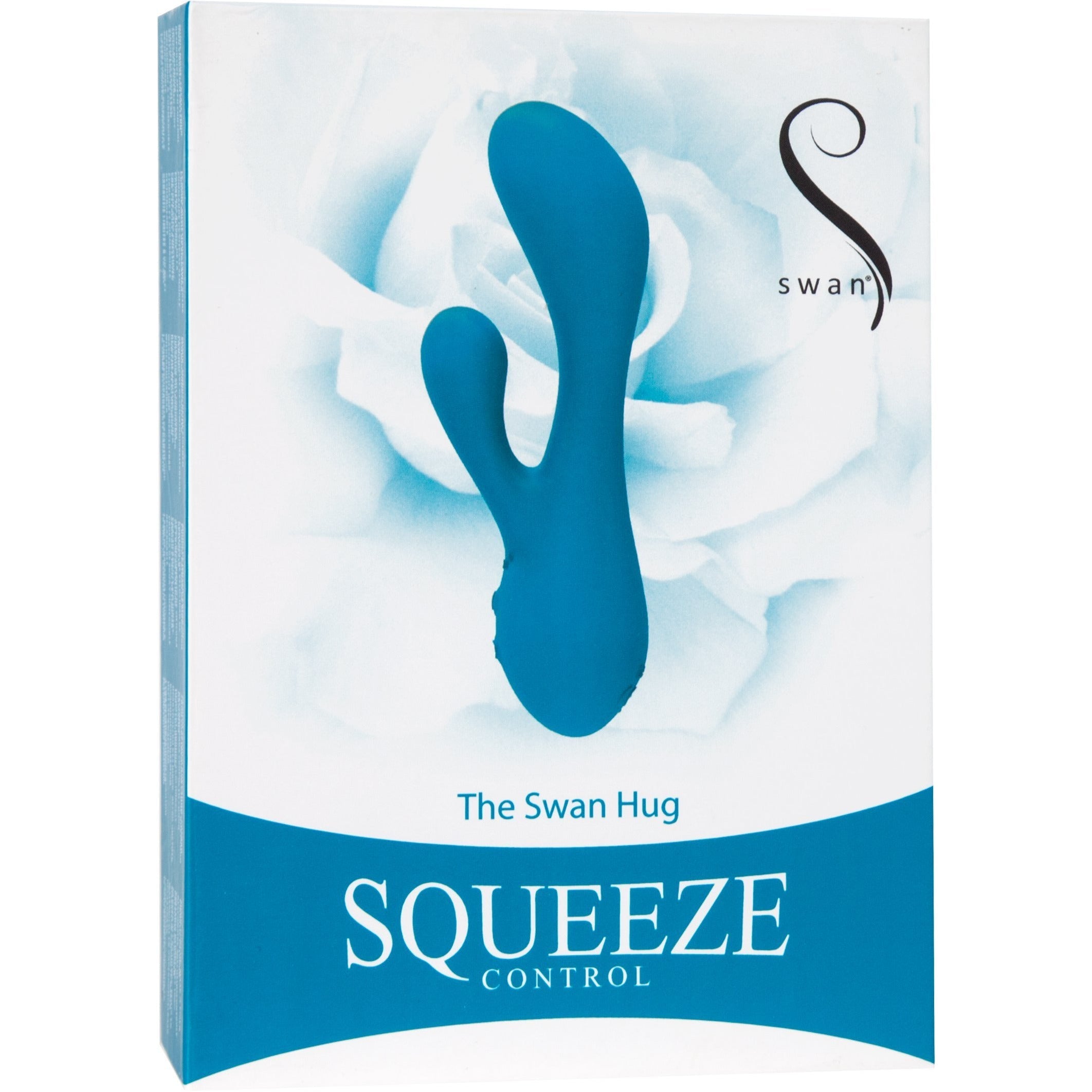 Swan - Hug - Squeeze Control Dual Vibrator - Rechargeable - Teal