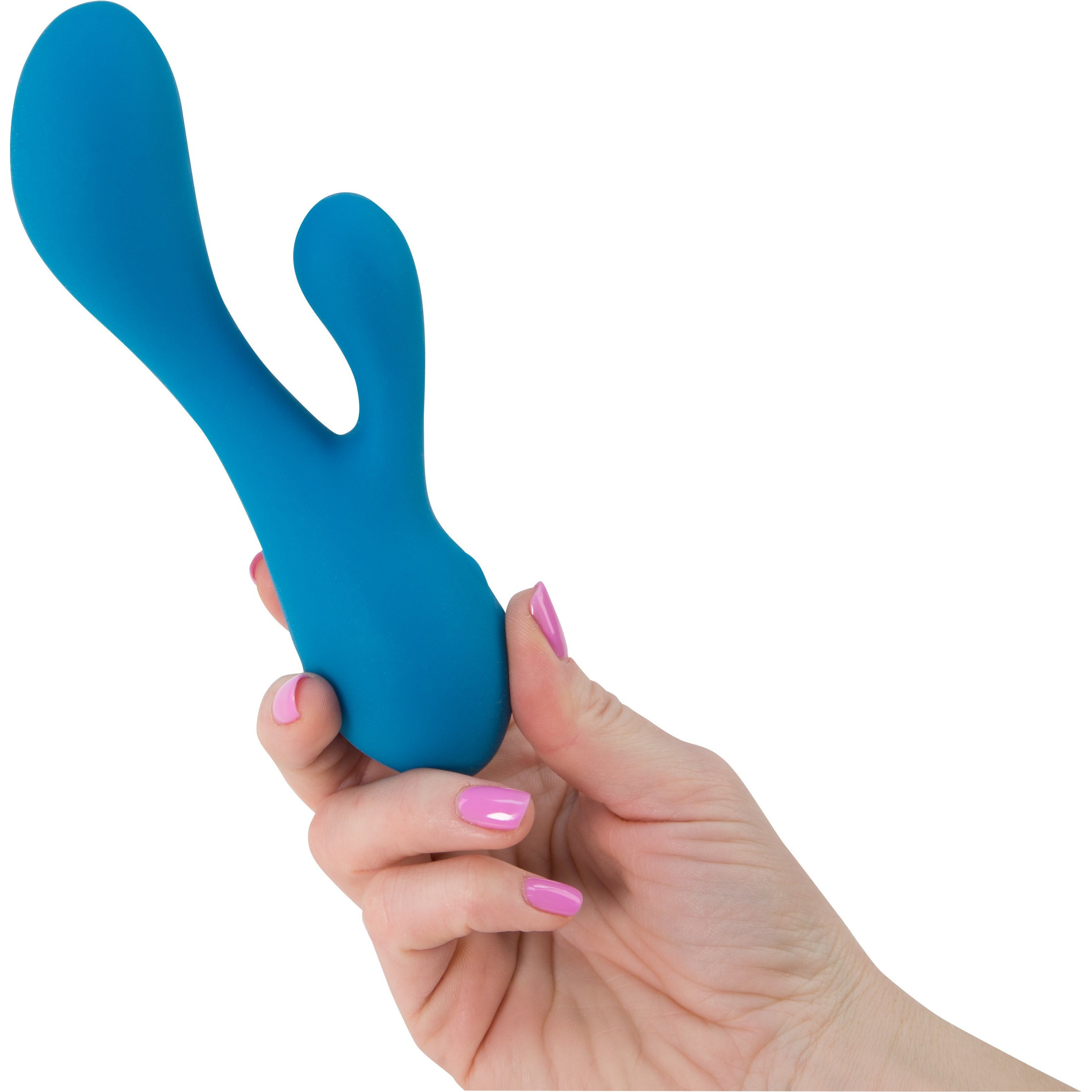 Swan - Hug - Squeeze Control Dual Vibrator - Rechargeable - Teal