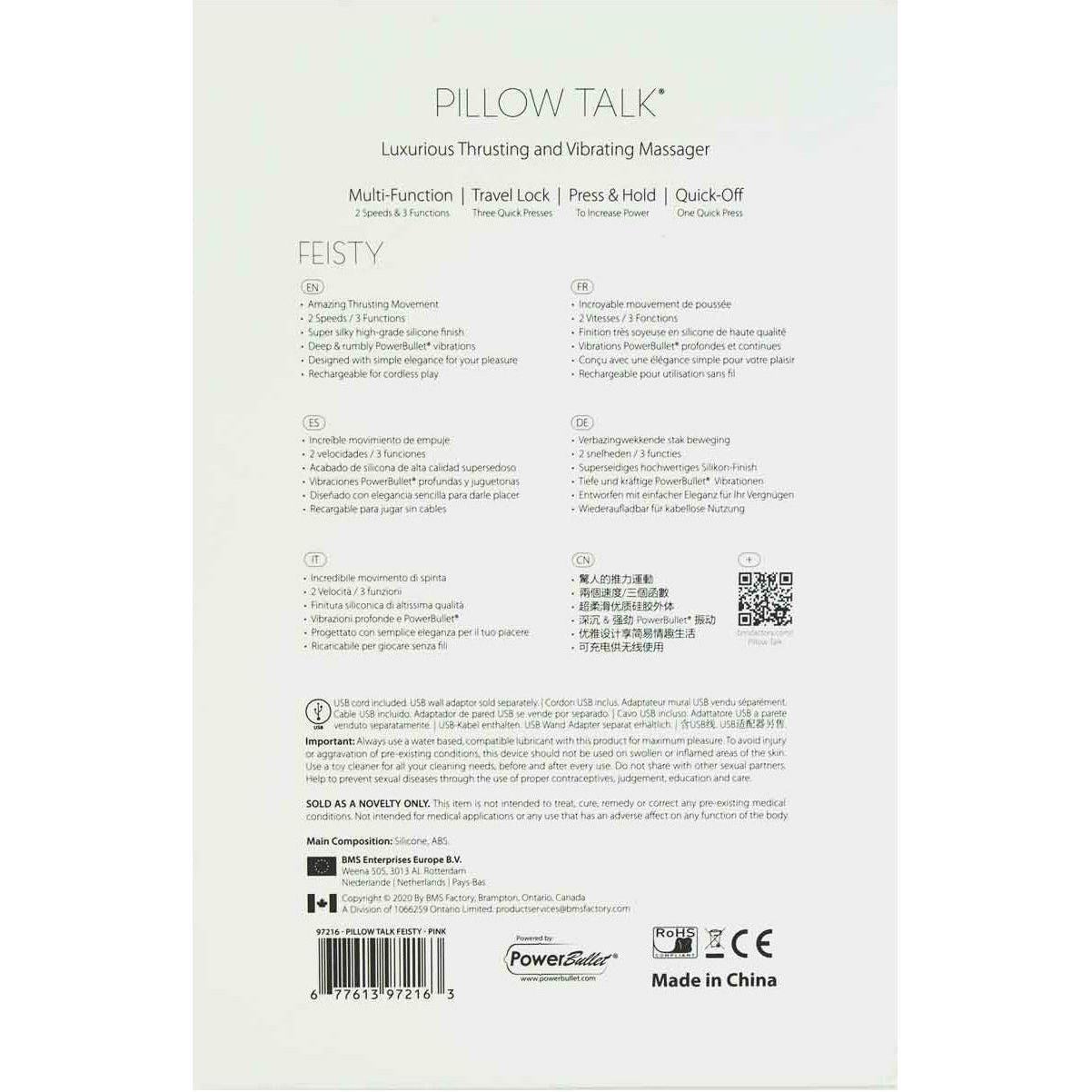 Pillow Talk - Audacieux - Vibrateur Pénétrant - Rechargeable - Bleu Sarcelle