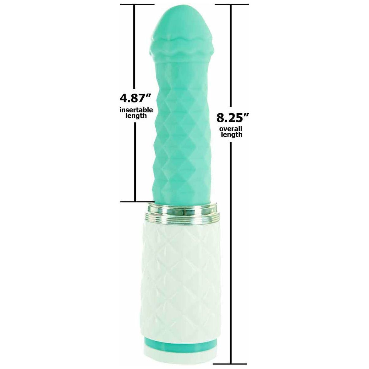 Pillow Talk - Audacieux - Vibrateur Pénétrant - Rechargeable - Bleu Sarcelle