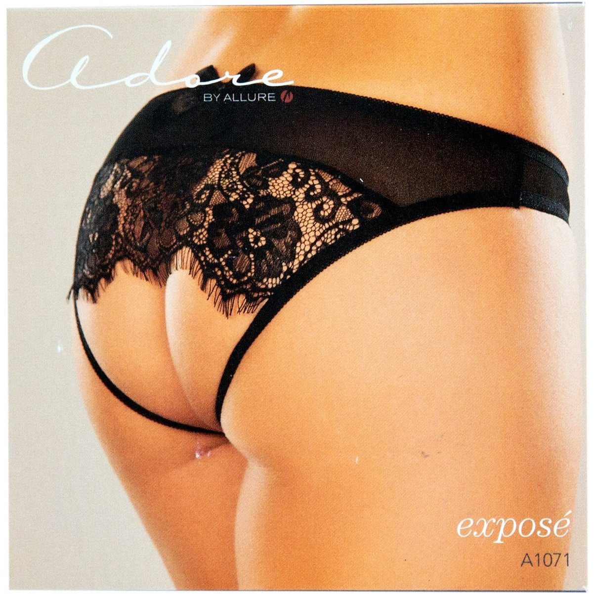 Adore by Allure - Culotte Expose - Noir