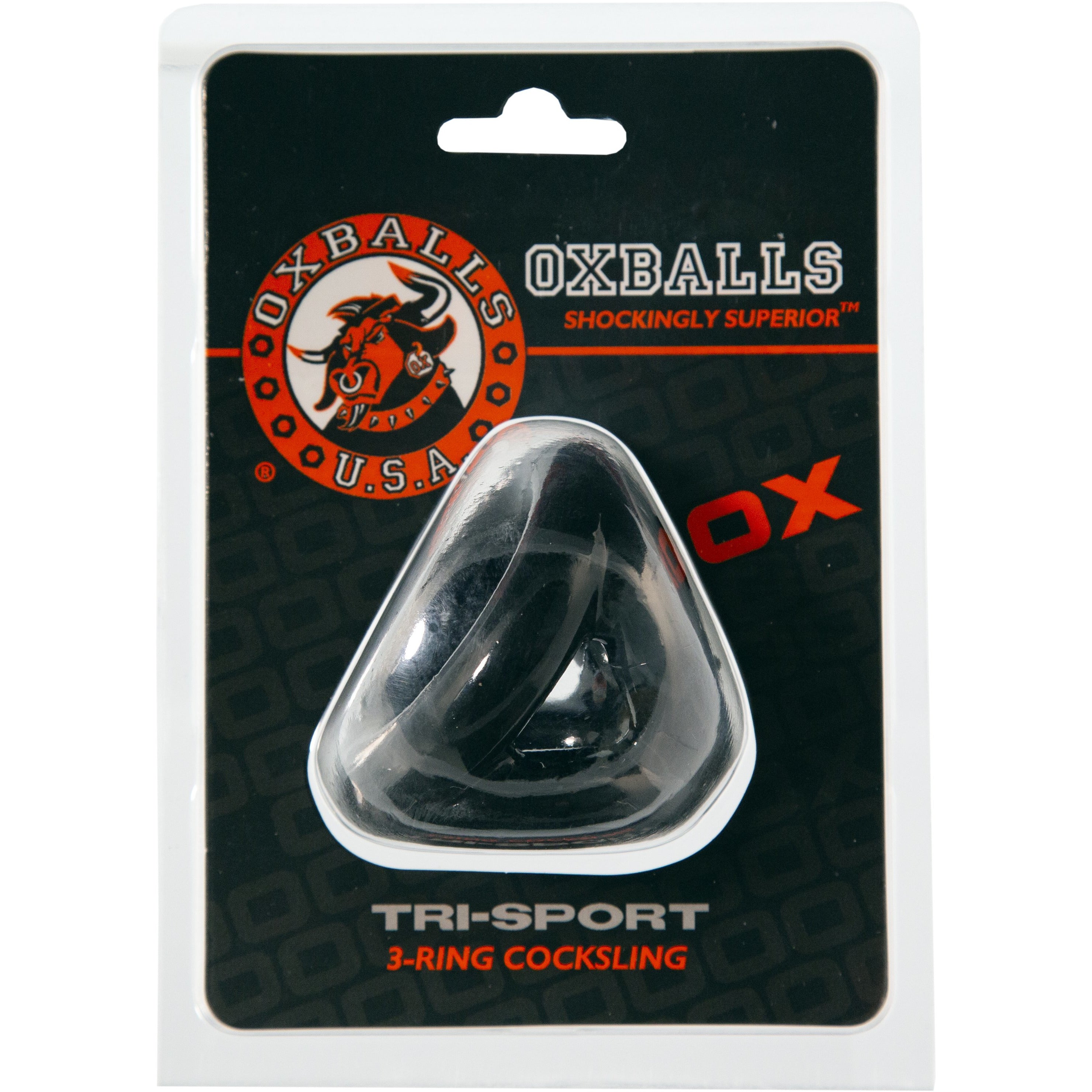 Oxballs Tri-Sport 3 Anneaux Anneau de Coq