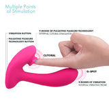 Pure Love® - Double Vibromasseur Plaisir Pulsant - Chienne de Stacy