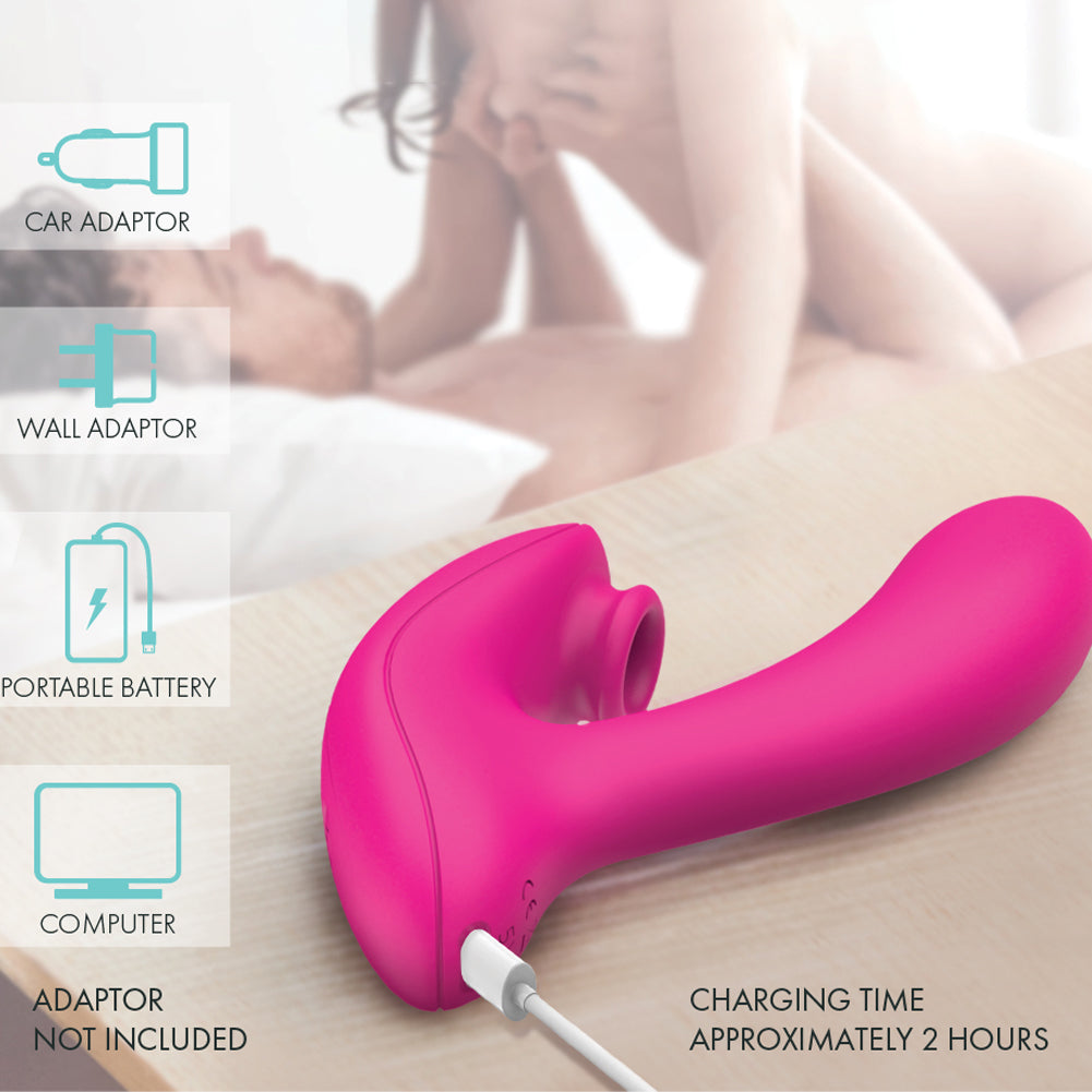 Pure Love® - Double Vibromasseur Plaisir Pulsant - Chienne de Stacy