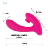 Pure Love® - Double Vibromasseur Plaisir Pulsant - Chienne de Stacy