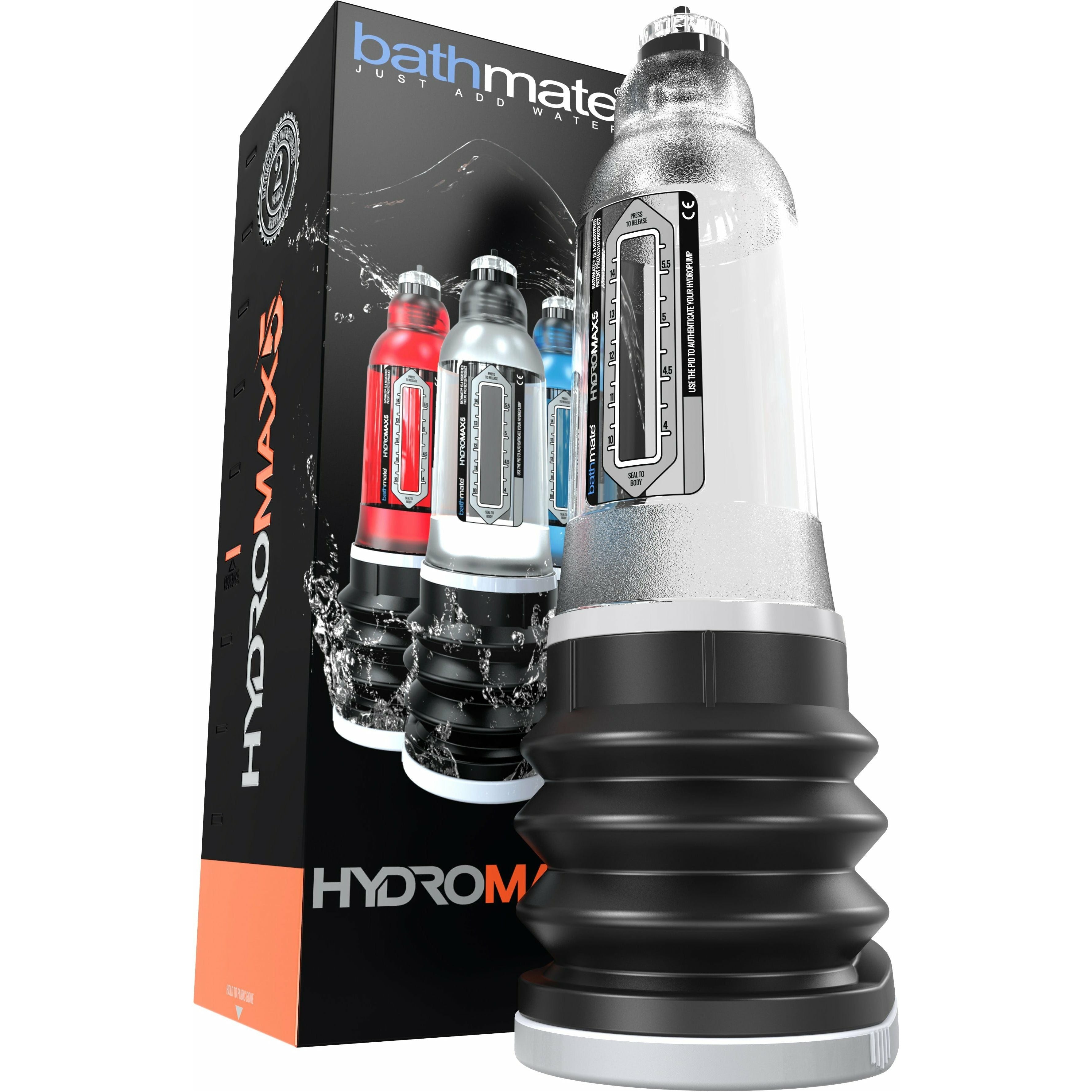 bathmate - Hydromax 5 Penis Pump - Clear