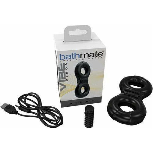 Bathmate - Anneau Vibrant - Huit - Noir