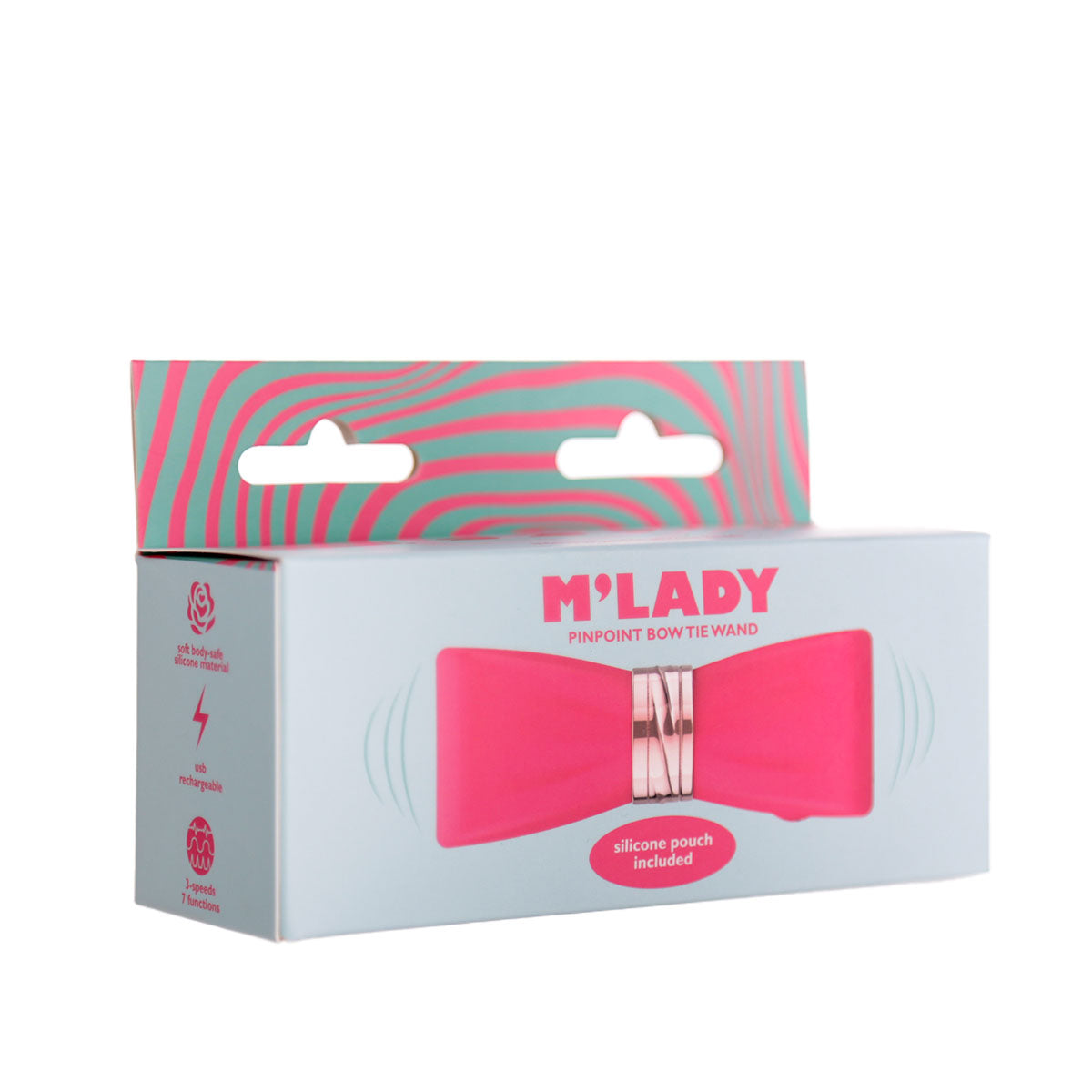 Baguette M’Lady Pinpoint Nœud Papillon – Corail
