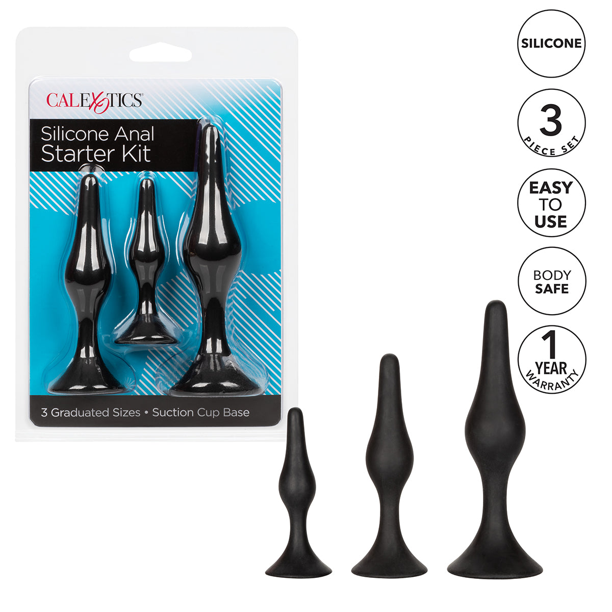 CalExotics® Booty Call Kit d'entraînement des fessiers - Noir