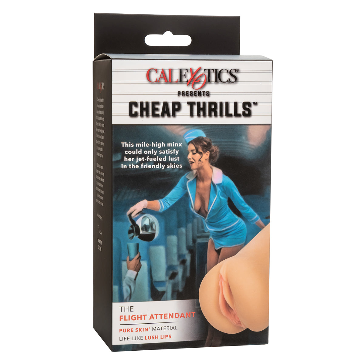 CALEXOTICS® - CHEAP THRILLS® - The Flight Attendant – PURE SKIN Vagina Masturbator