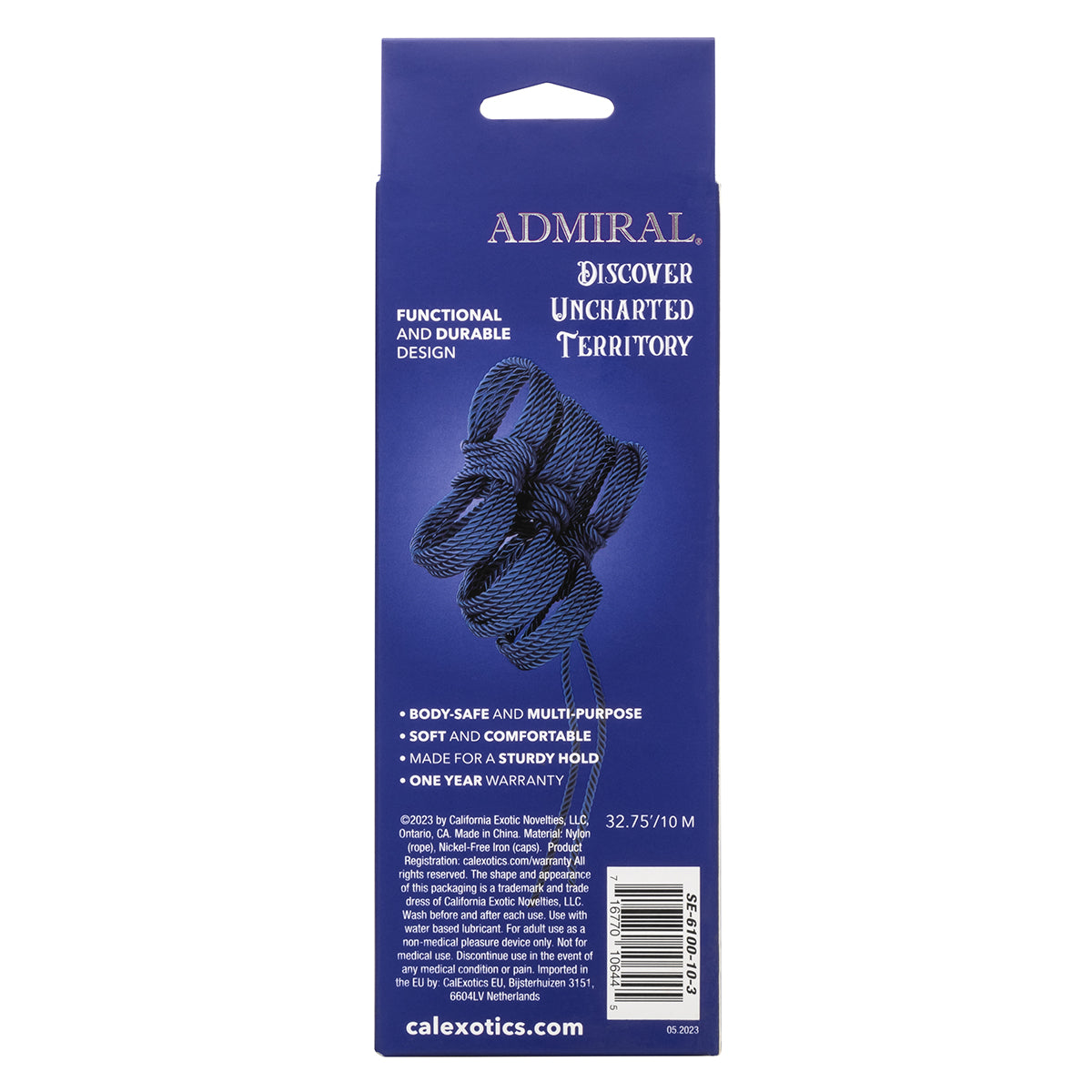 CALEXOTICS® - ADMIRAL Multi Use Rope - 10 Metres - Blue