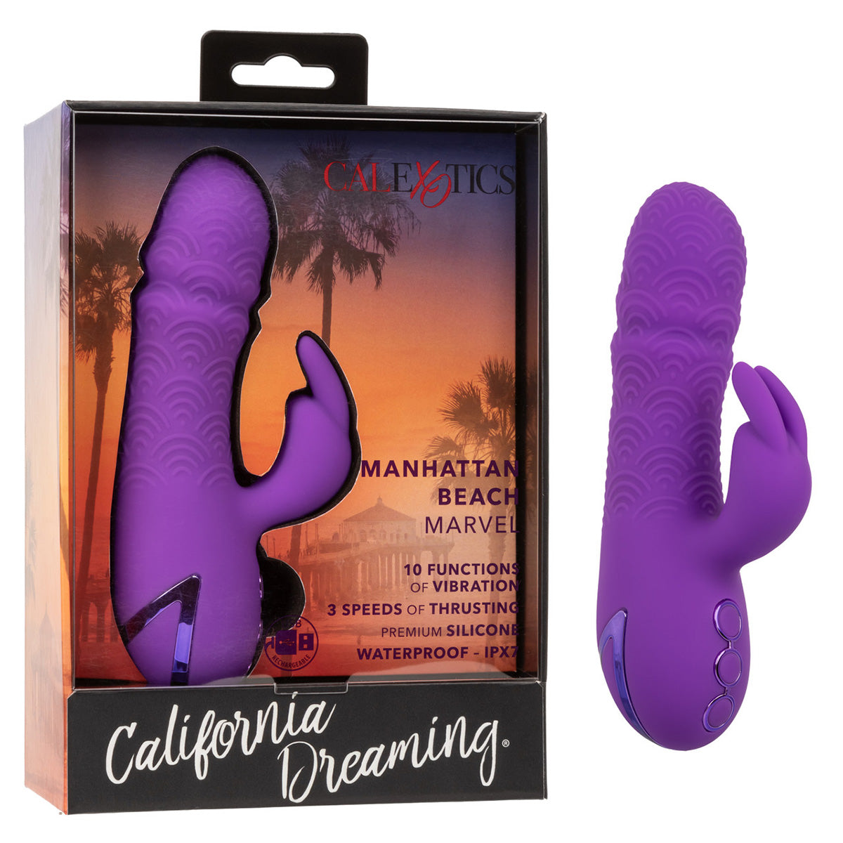 CalExotics® California Dreaming Manhattan Beach Marvel - Violet