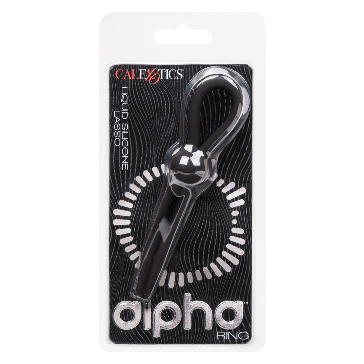 CalExotics® Alpha Lasso en silicone liquide - Noir