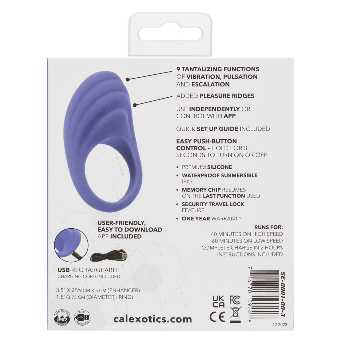 Anneau de couple CalExotics® Connect