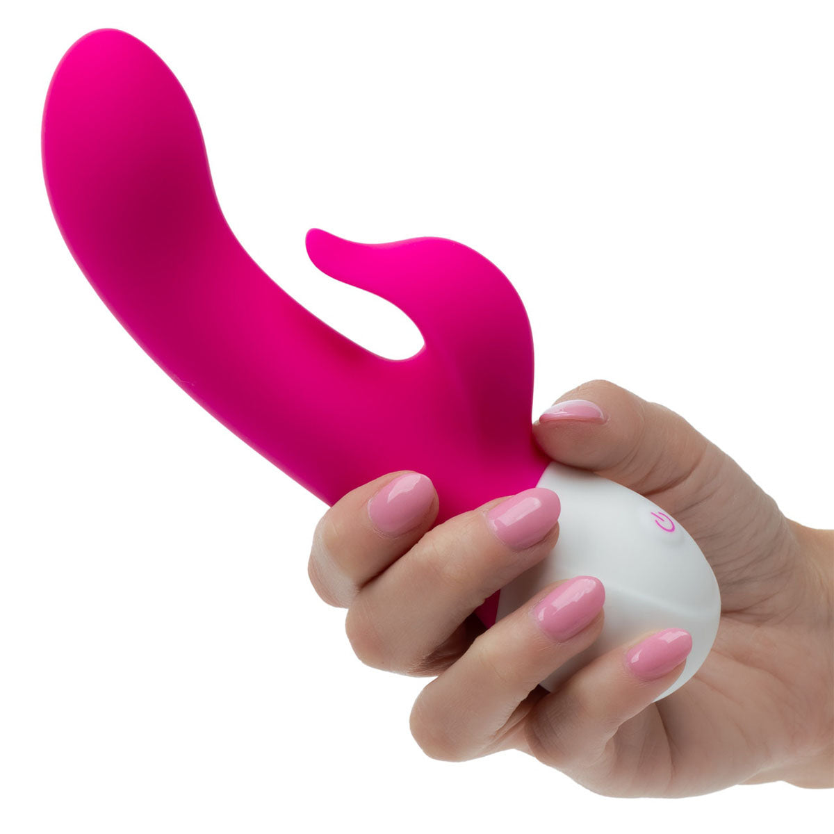 CALEXOTICS® - BASIC ESSENTIALS - Silicone Rechargeable Dual Pleaser - Pink