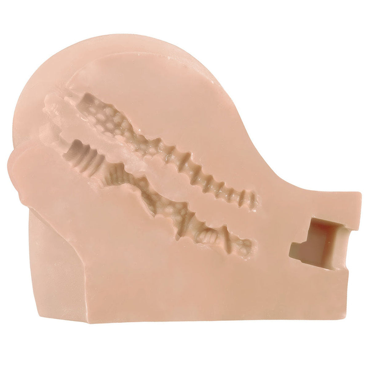 CALEXOTICS® - Stroke It Vibrating Twerking Butt - Ivory