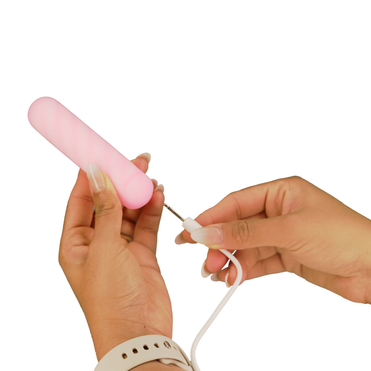 Softies - Dual Silicone Body Vibe - 4" - Pink