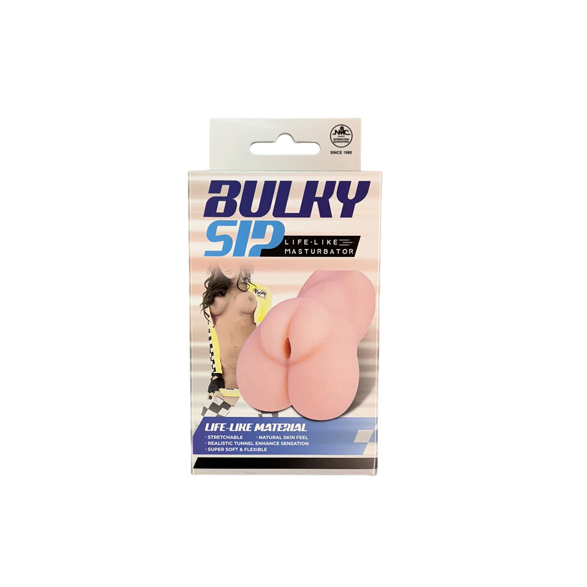 NMC – Bulky Sip – Masturbateur Réaliste – 11,9 cm – Beige