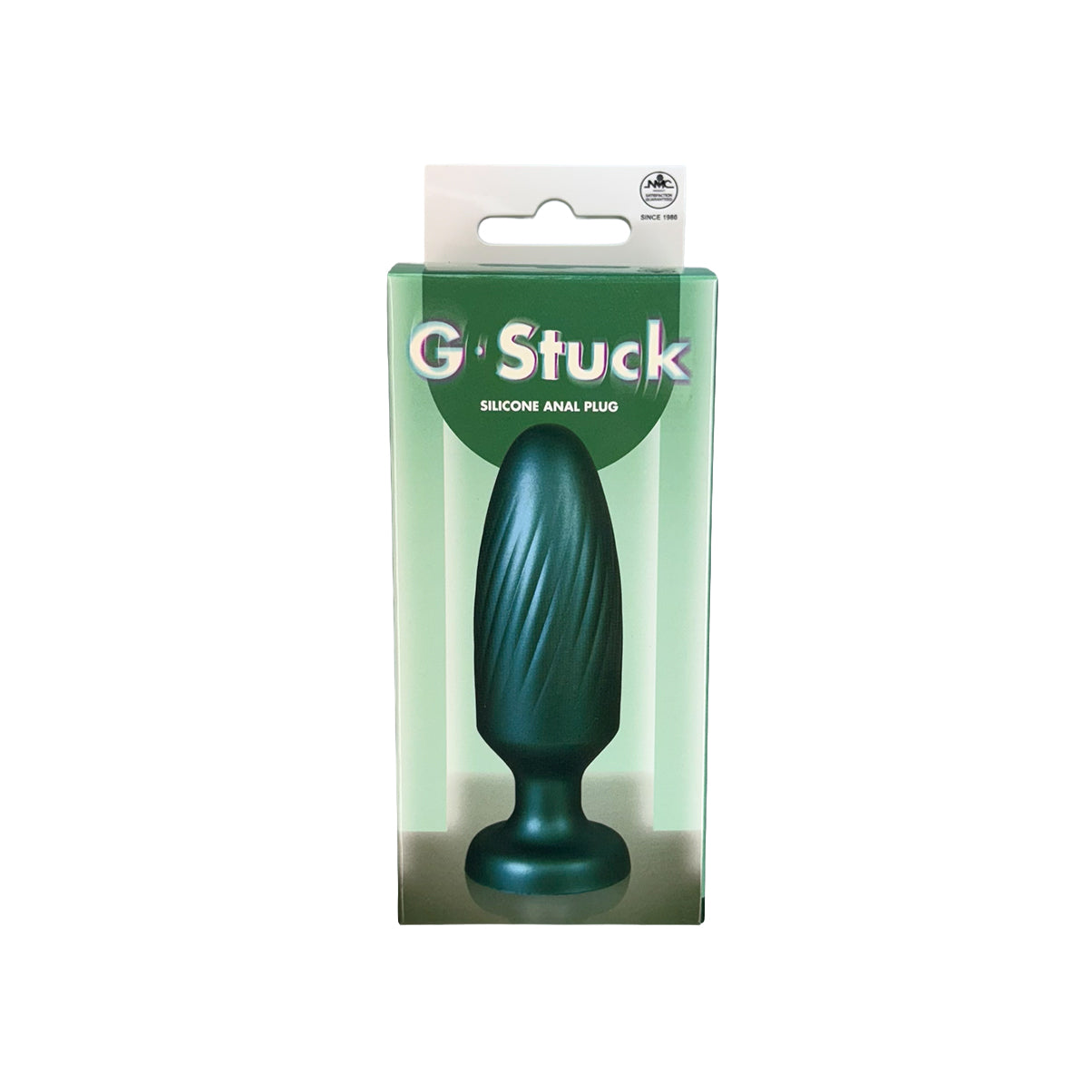 NMC – G Stuck – Silicone Anal Plug – Metallic Green