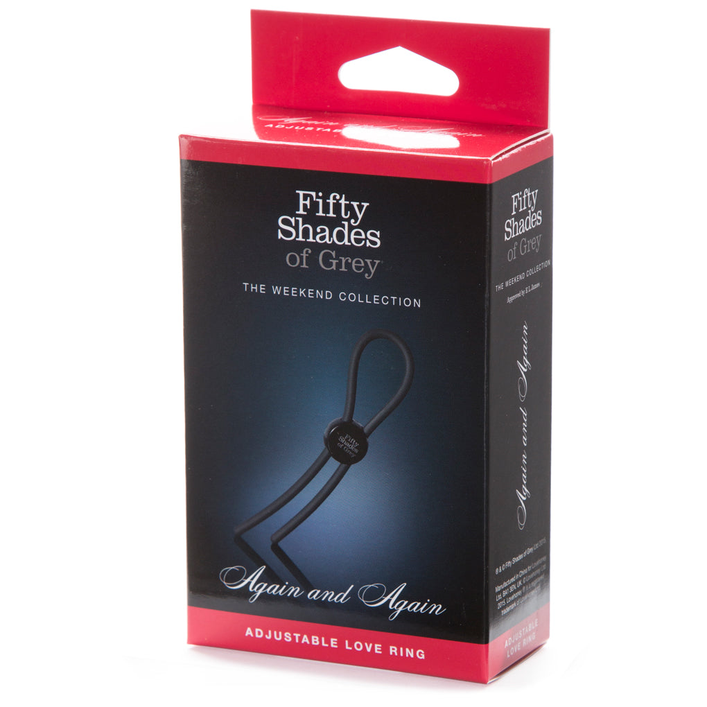 Fifty Shades of Grey - Again & Again Adjustable Love Ring