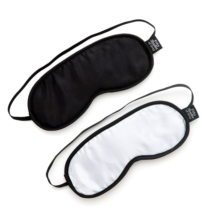 Fifty Shades of Grey - No Peeking Soft Twin Blindfold Set