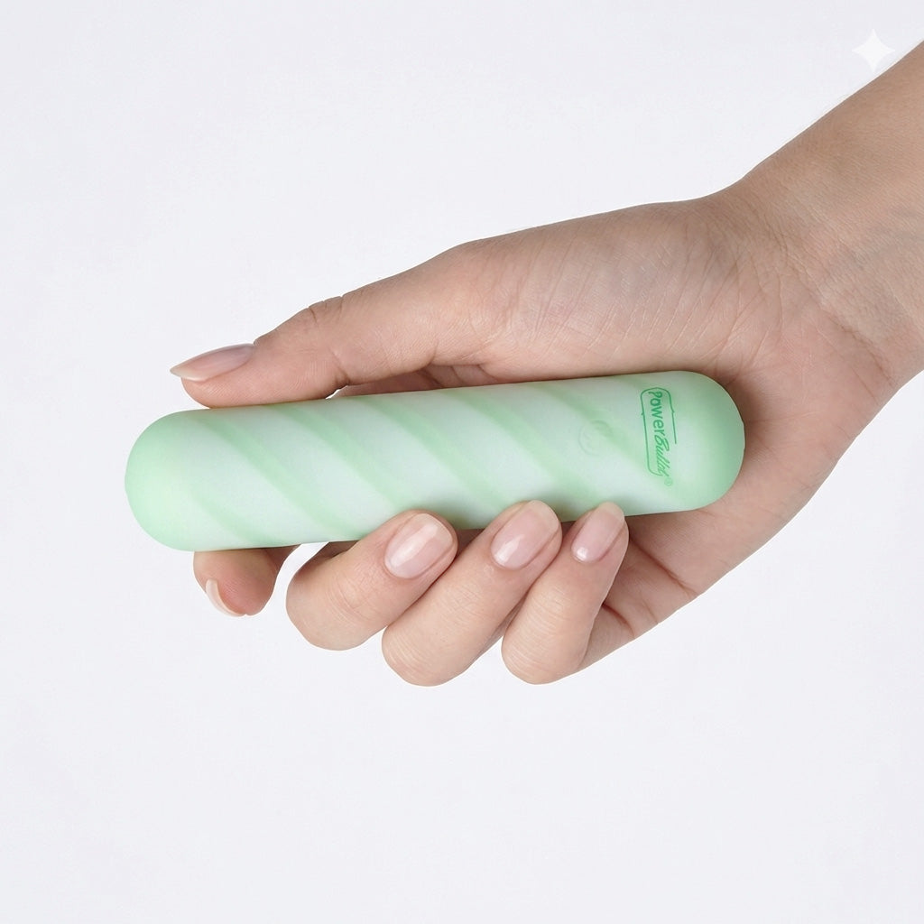 SOFTies - Dual Silicone Body Vibe - 4" - Green