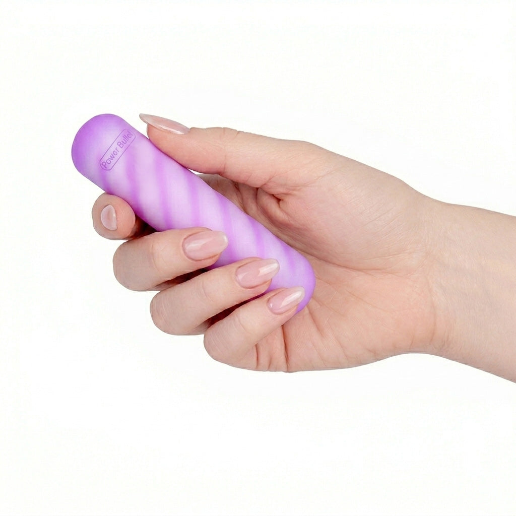 SOFTies - Dual Silicone Body Vibe - 4" - Purple