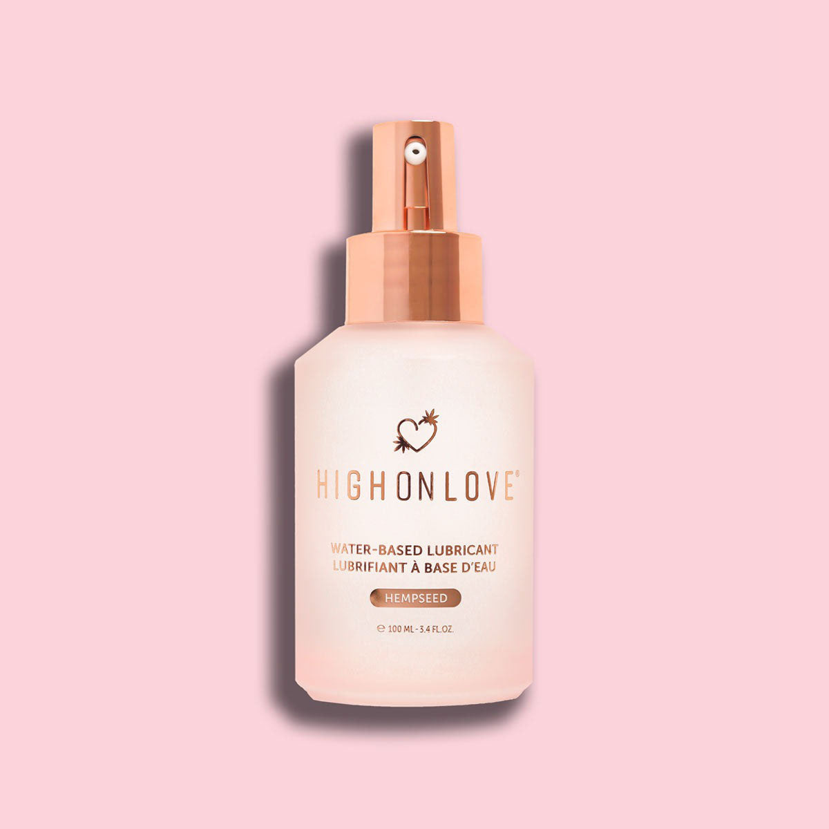 Lubrifiant à base d'eau de High on Love au chanvre – 100 ml