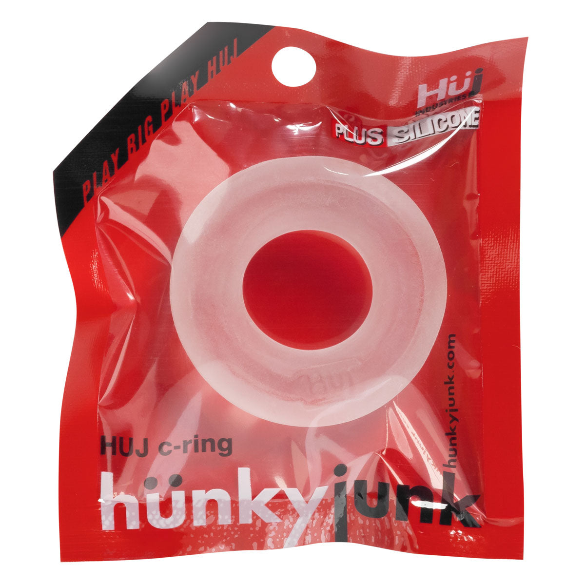 Oxballs – Hunky Junk Simple C-Ring Ice – Transparent