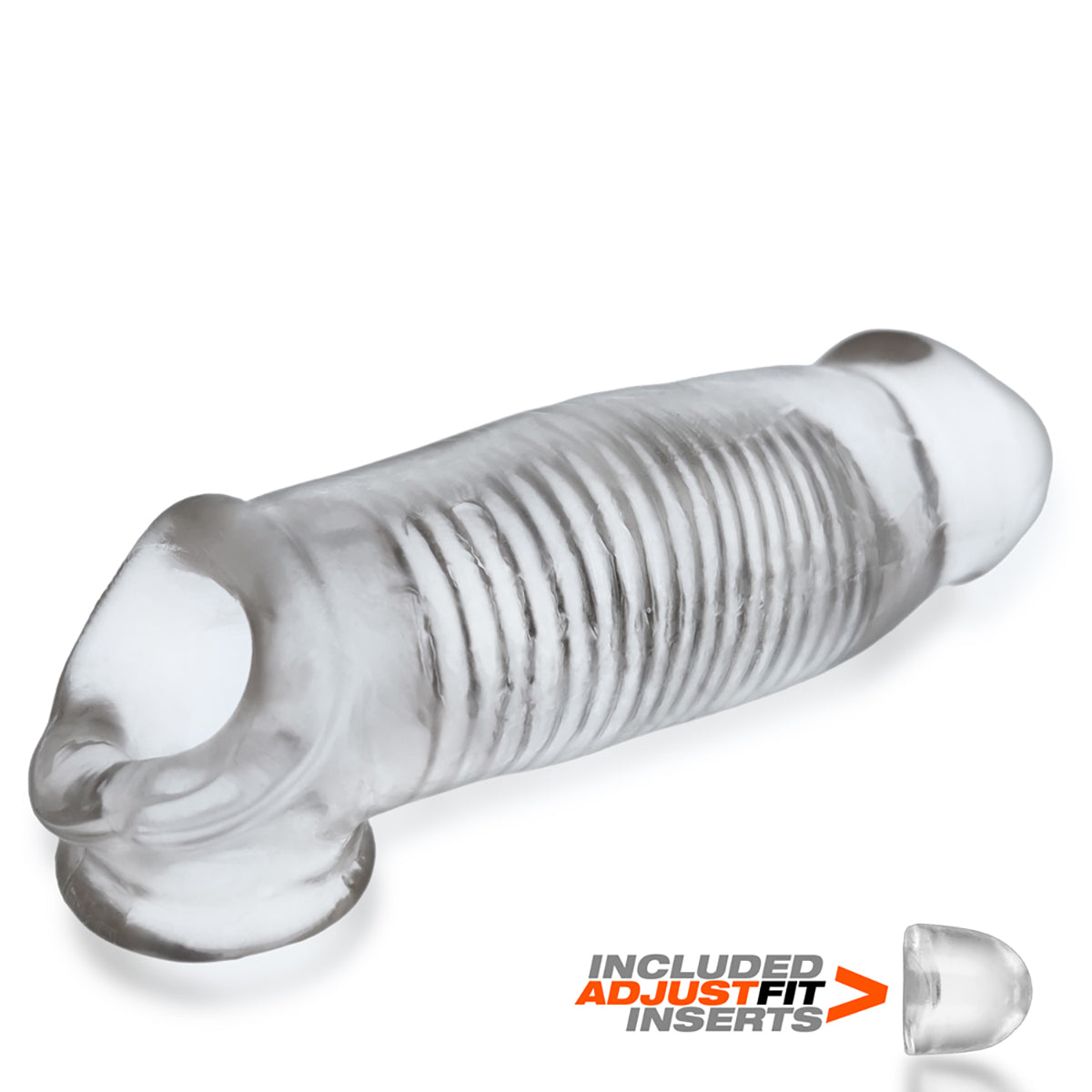 Oxballs – HULK - AdjustFit - Cocksheath – Transparent