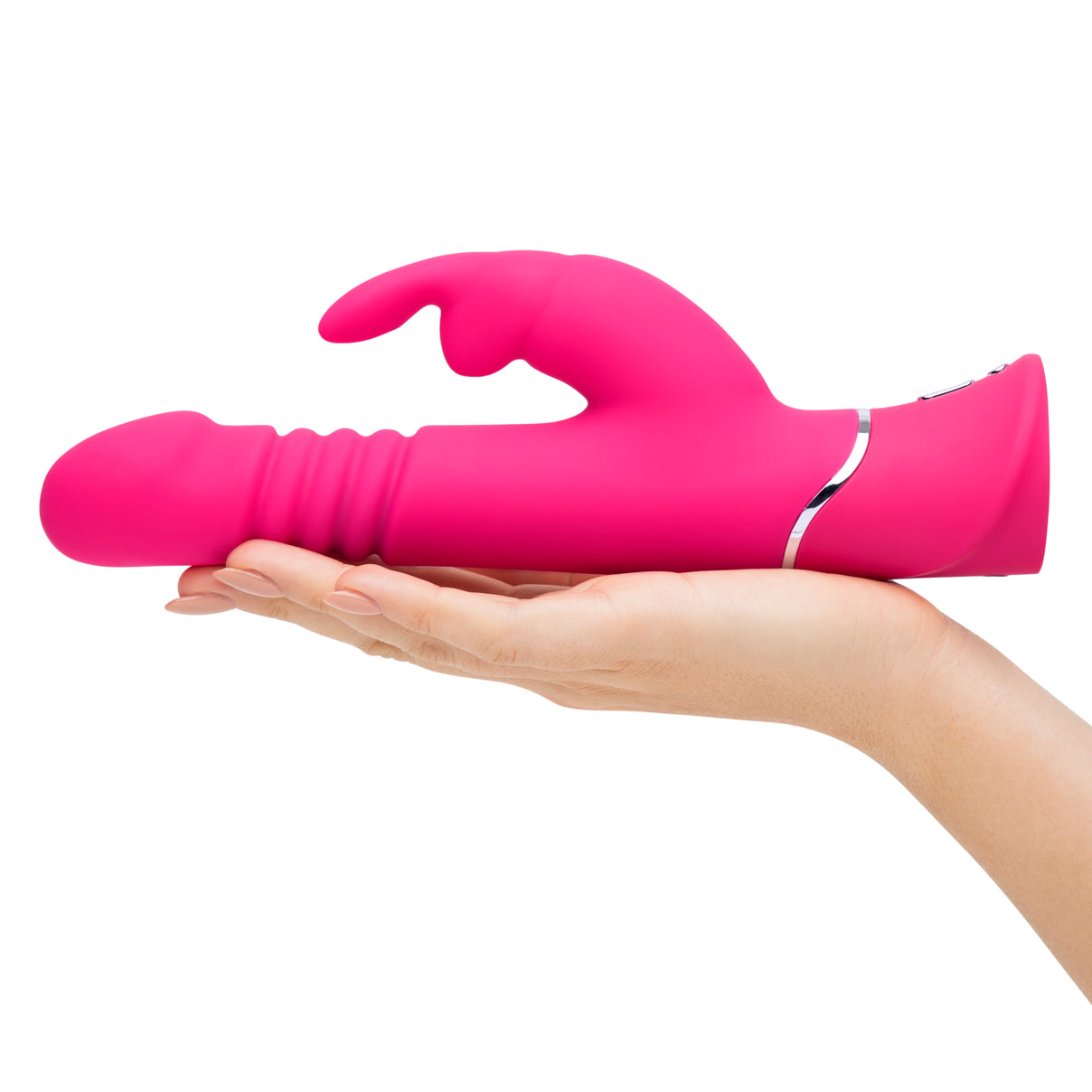 Happy Rabbit - Thrusting Vibrator - Pink