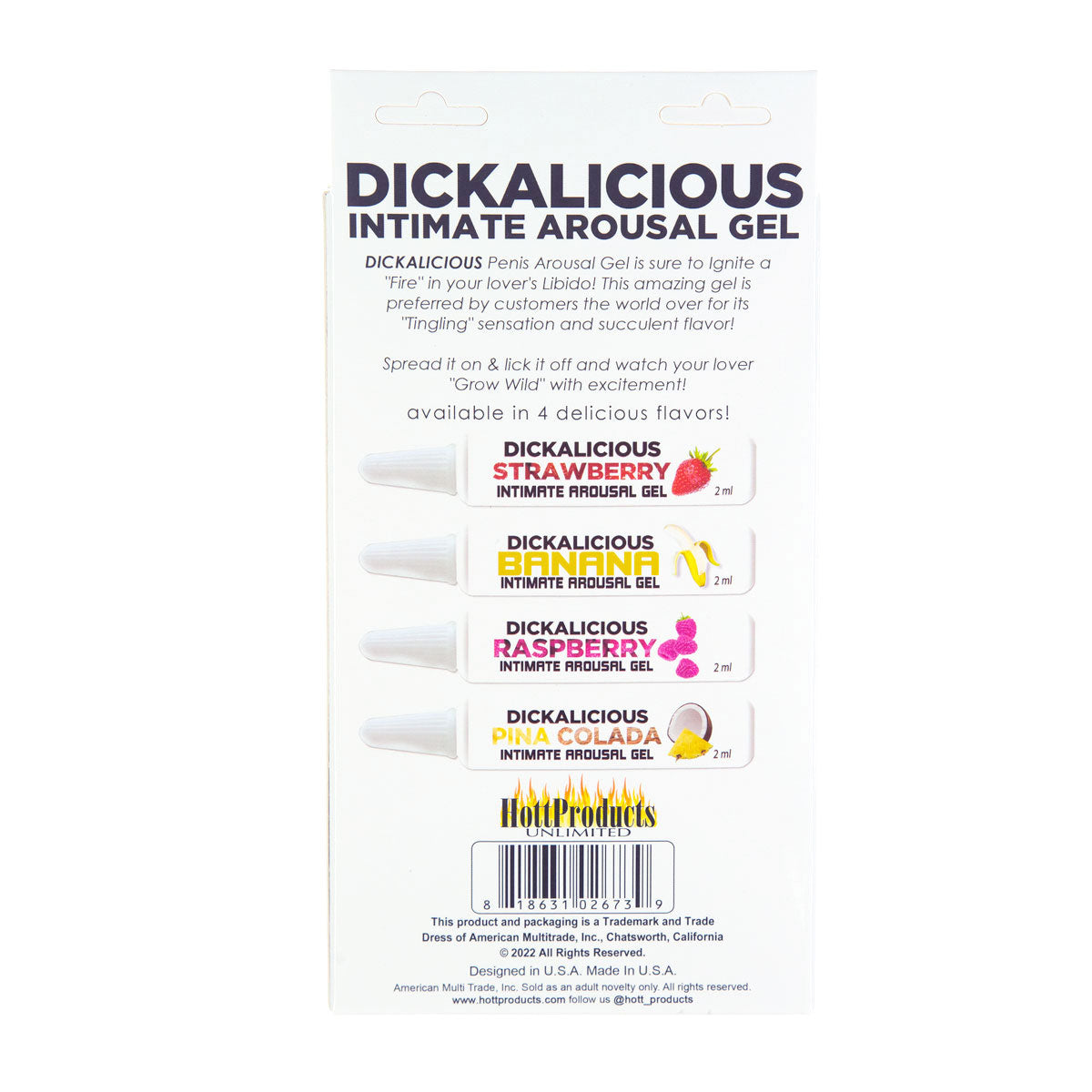 HottProducts Dickalicious Intimate Arousal Gel Pillow Pack
