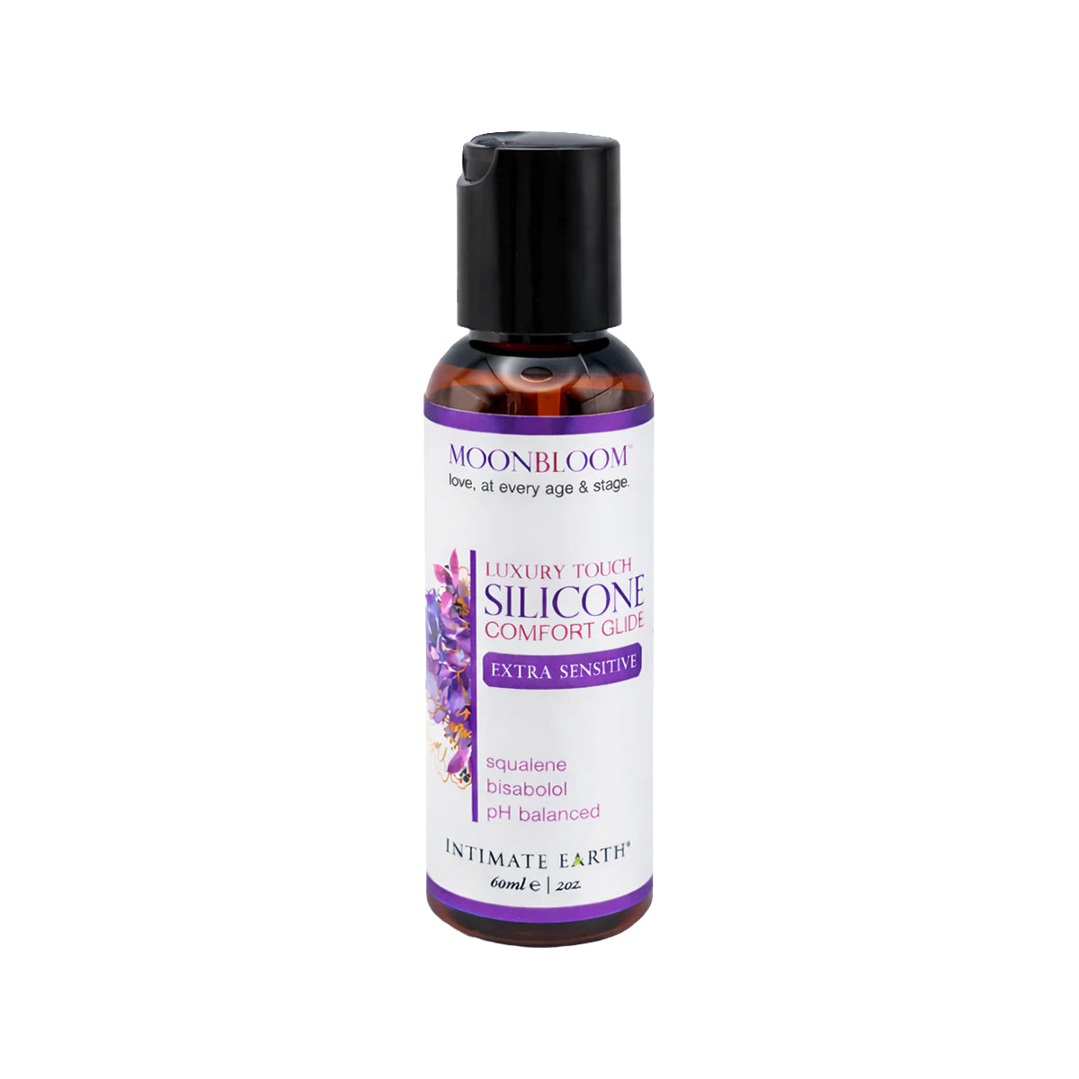 INTIMATE EARTH - MOONBLOOM Luxury Touch Silicone Comfort Glide – 60 ml/2 oz