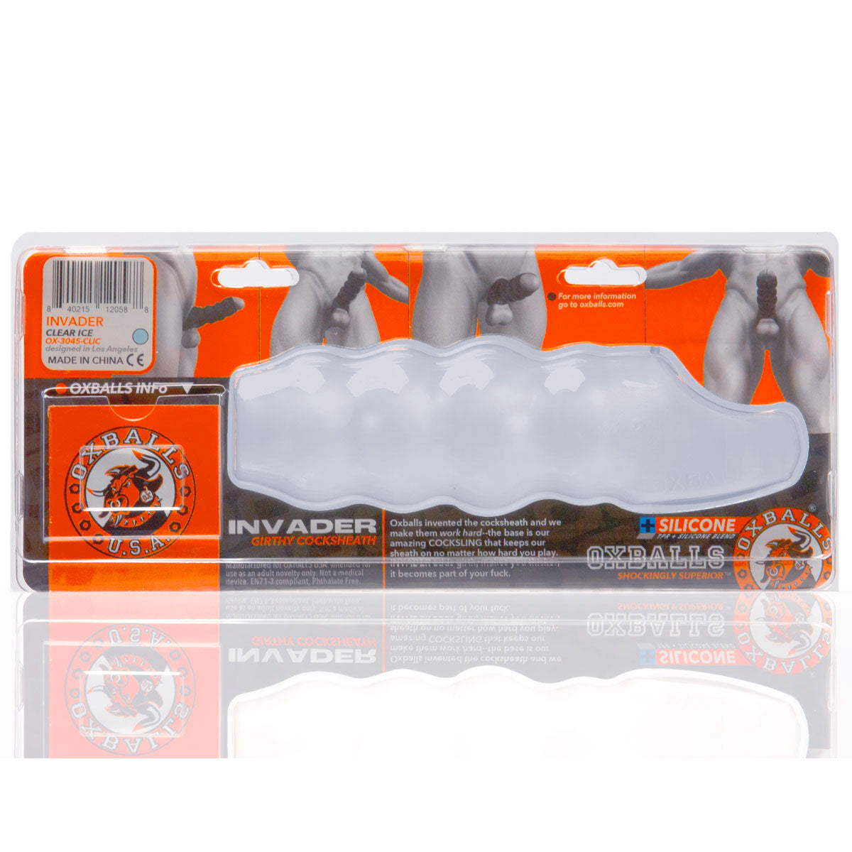 Oxballs Invader Cocksheath – Glaçon transparent
