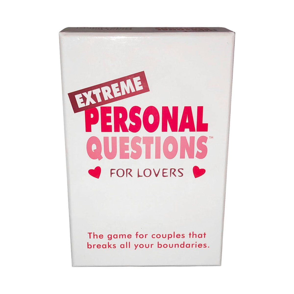 Kheper Games Questions personnelles extrêmes pour les amoureux