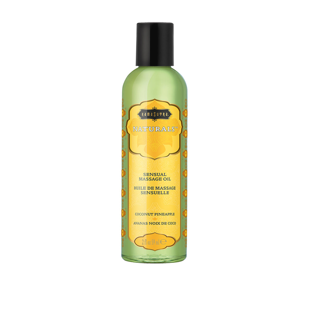 Huile de massage sensuel Kama Sutra Naturals – Coco Ananas – 59 ml