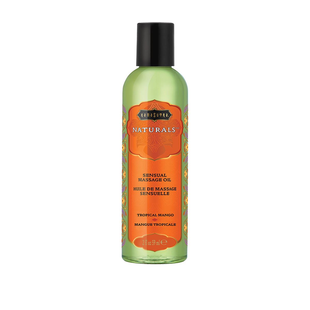 Kama Sutra - Naturals Sensual Massage Oil - 59 ml / 2 fl oz - Tropical Mango