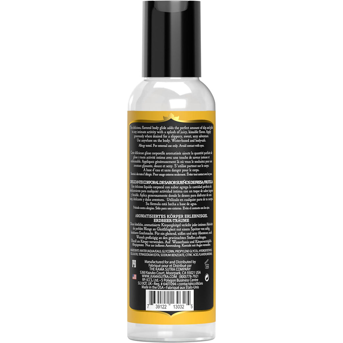Kama Sutra – Nectar Divin – Lubrifiant corporel aromatisé – Noix de coco Ananas – 59 ml