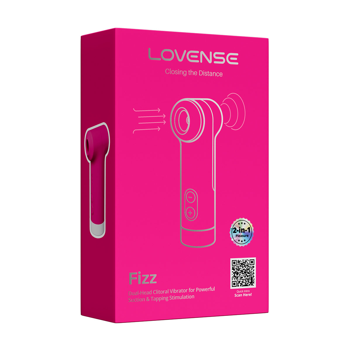 LOVENSE - Fizz – Dual-Head Clitoral Vibrator