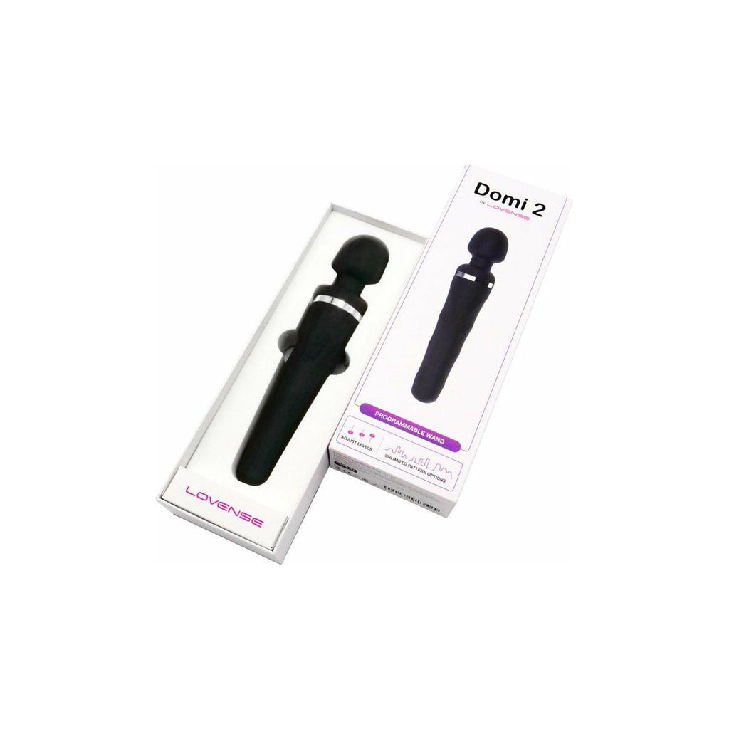 Lovense - Domi 2 - Bluetooth Wand - Black