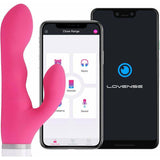 Lovense - Nora - Bluetooth Rabbit Vibrator - Pink